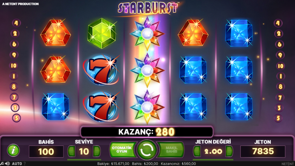 Starburst Slot Güvenilir Netent Slot Oyunları