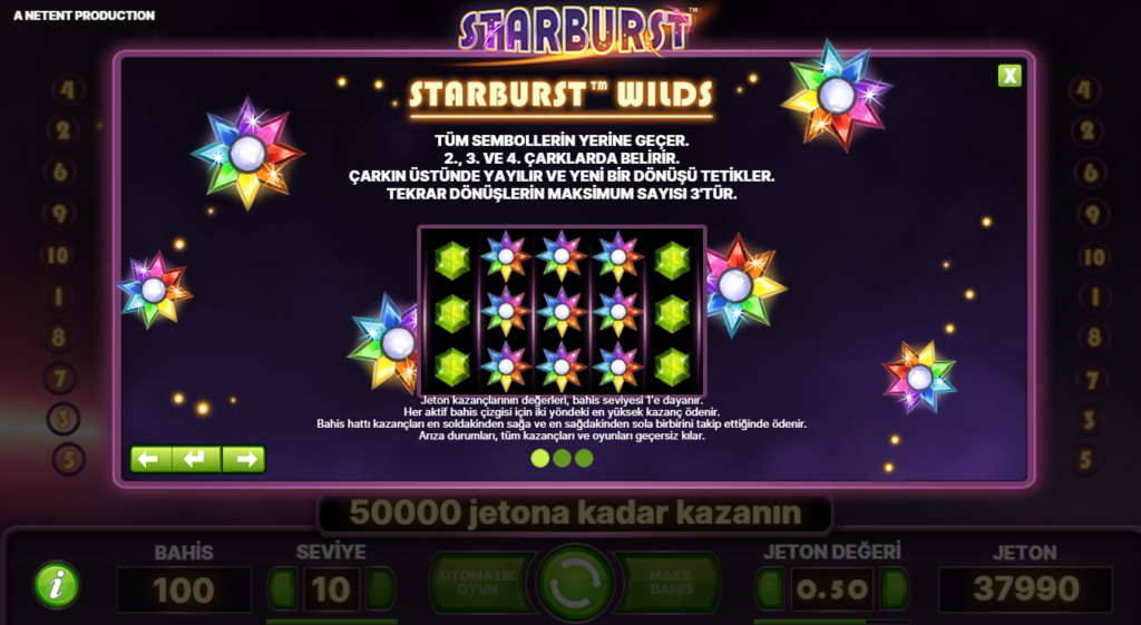 Slot Oyunları Starburst Slot Demo Oyunu