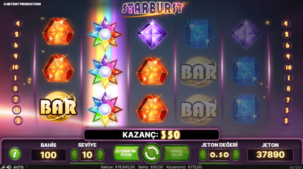 Starburst 3d Slot Casino Oyunları