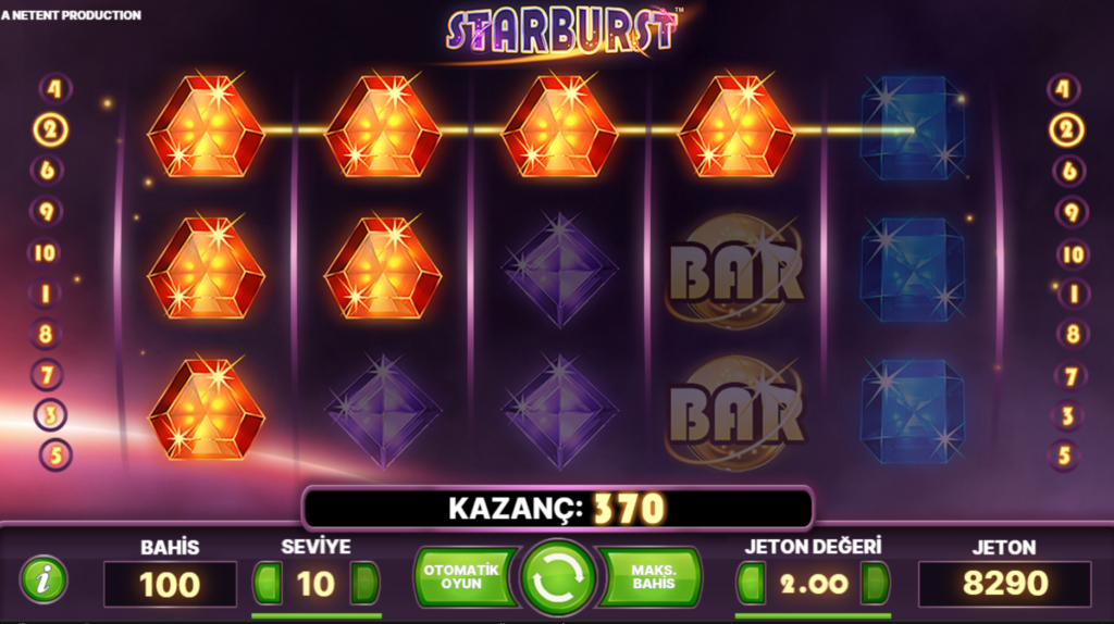 Starburst Katılım Koşulları Nelerdir?