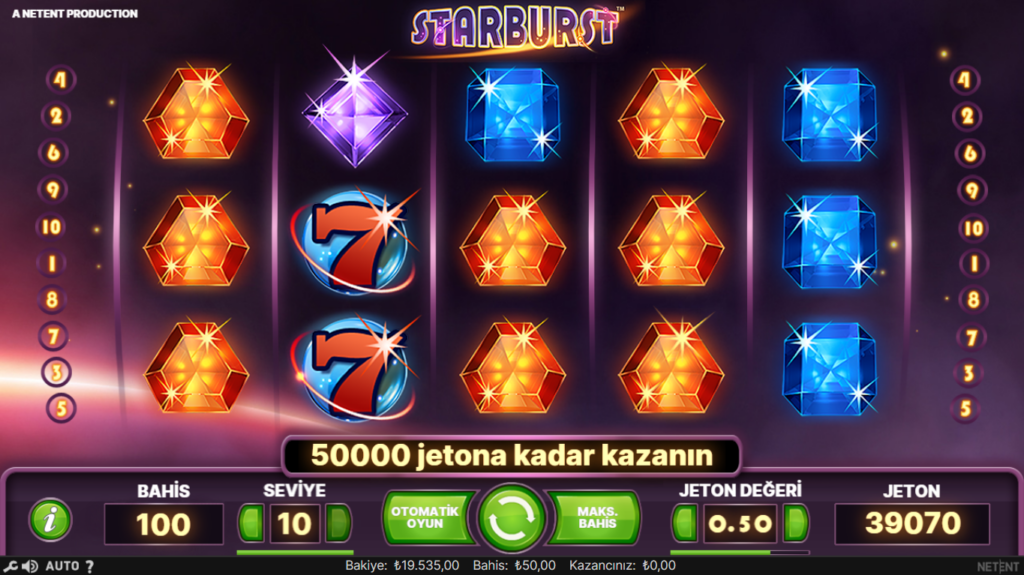 Starburst Slot Freebet Veriyor Mu?