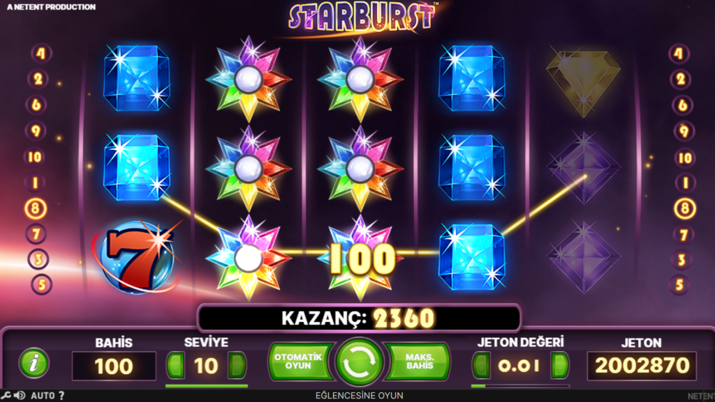 Starburst Slot Oyunu Lisansı Var Mı?