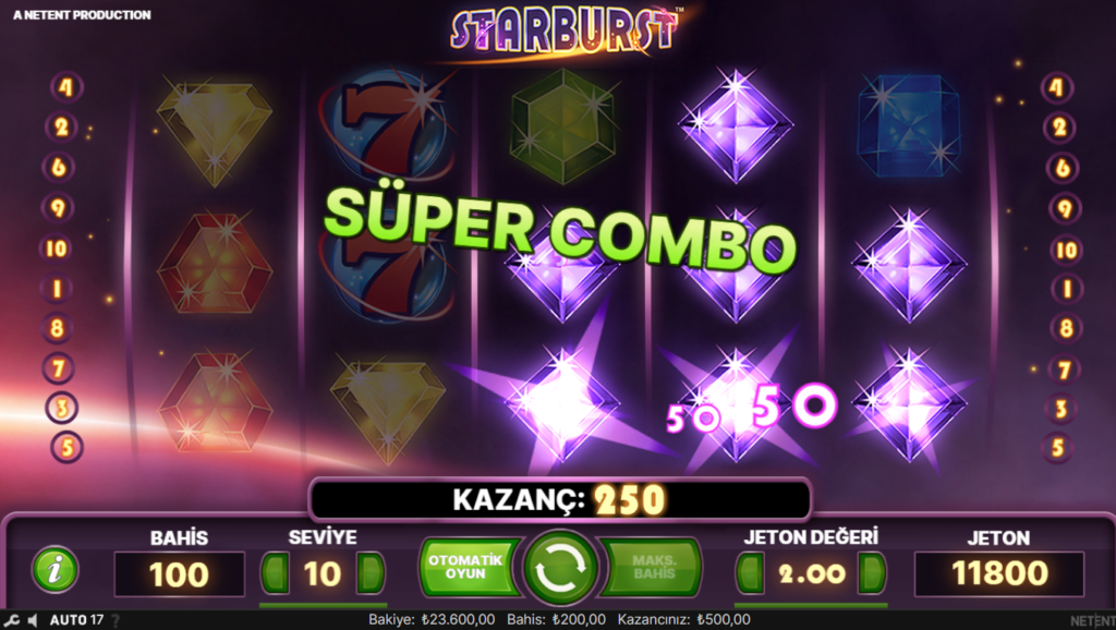 Starburst Jackpot Tipleri