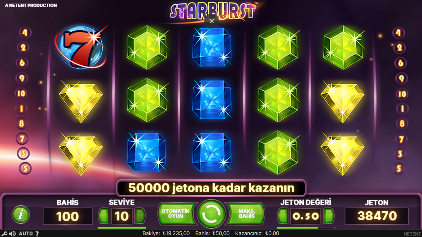 Gerçek Parayla Starburst Oynama Tüyoları