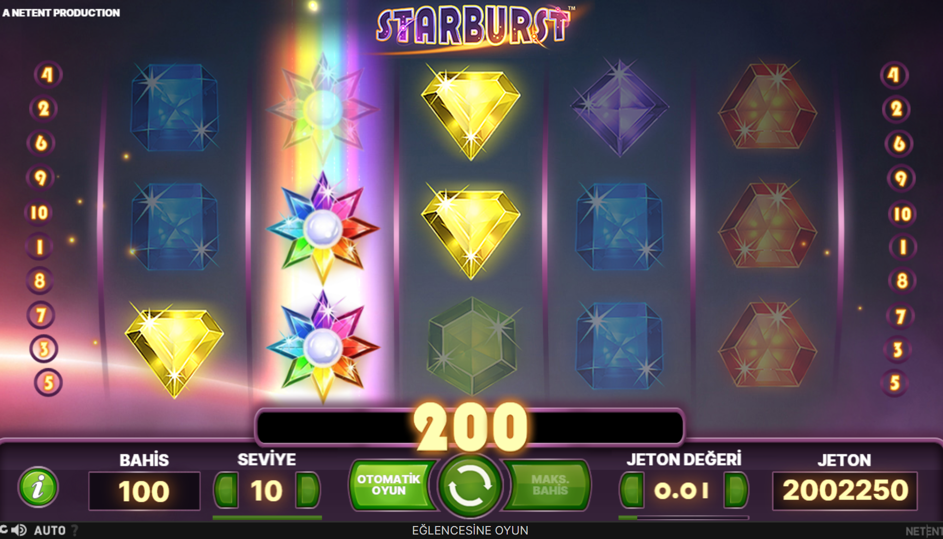 Starburst Hangi Casino Sitelerinde Oynanır?