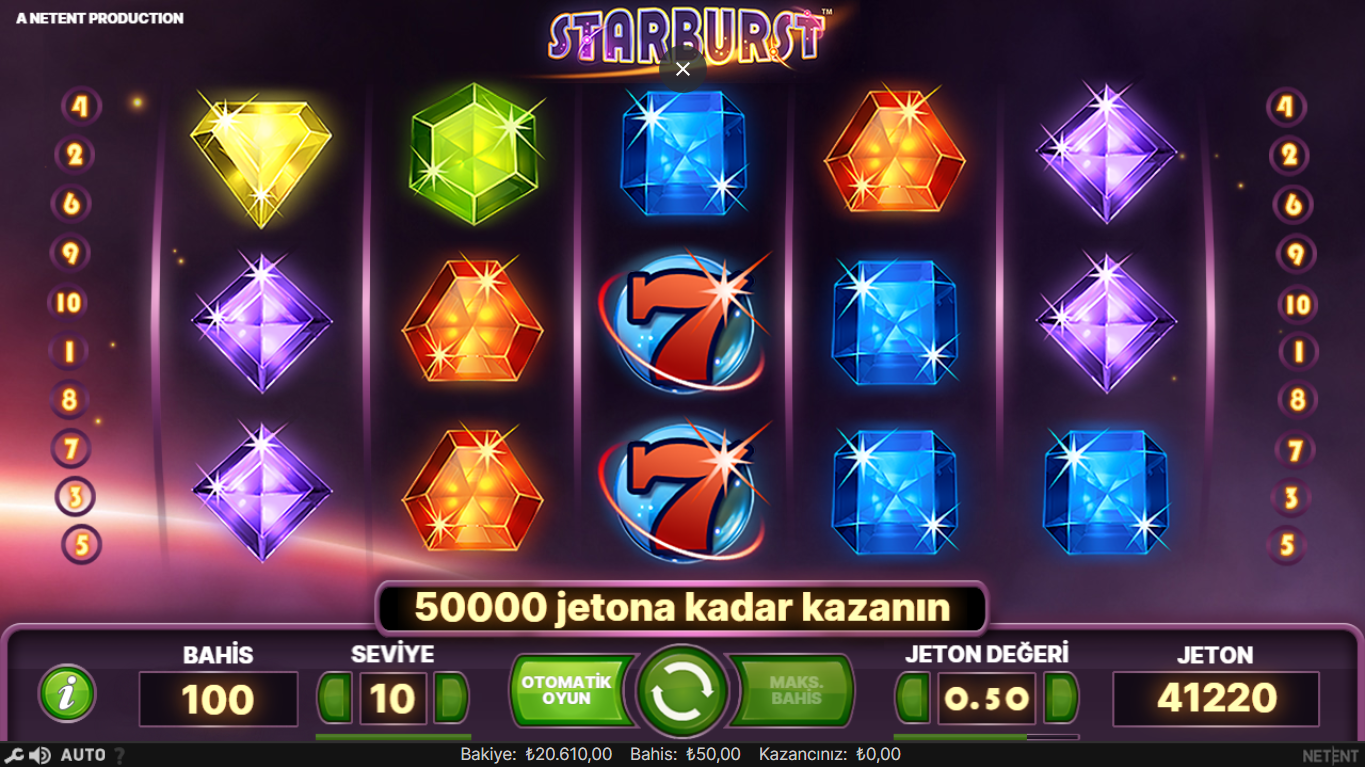 Starburst Slot - Bu Oyunu Oynamadan Önce Bilmeniz Gerekenler