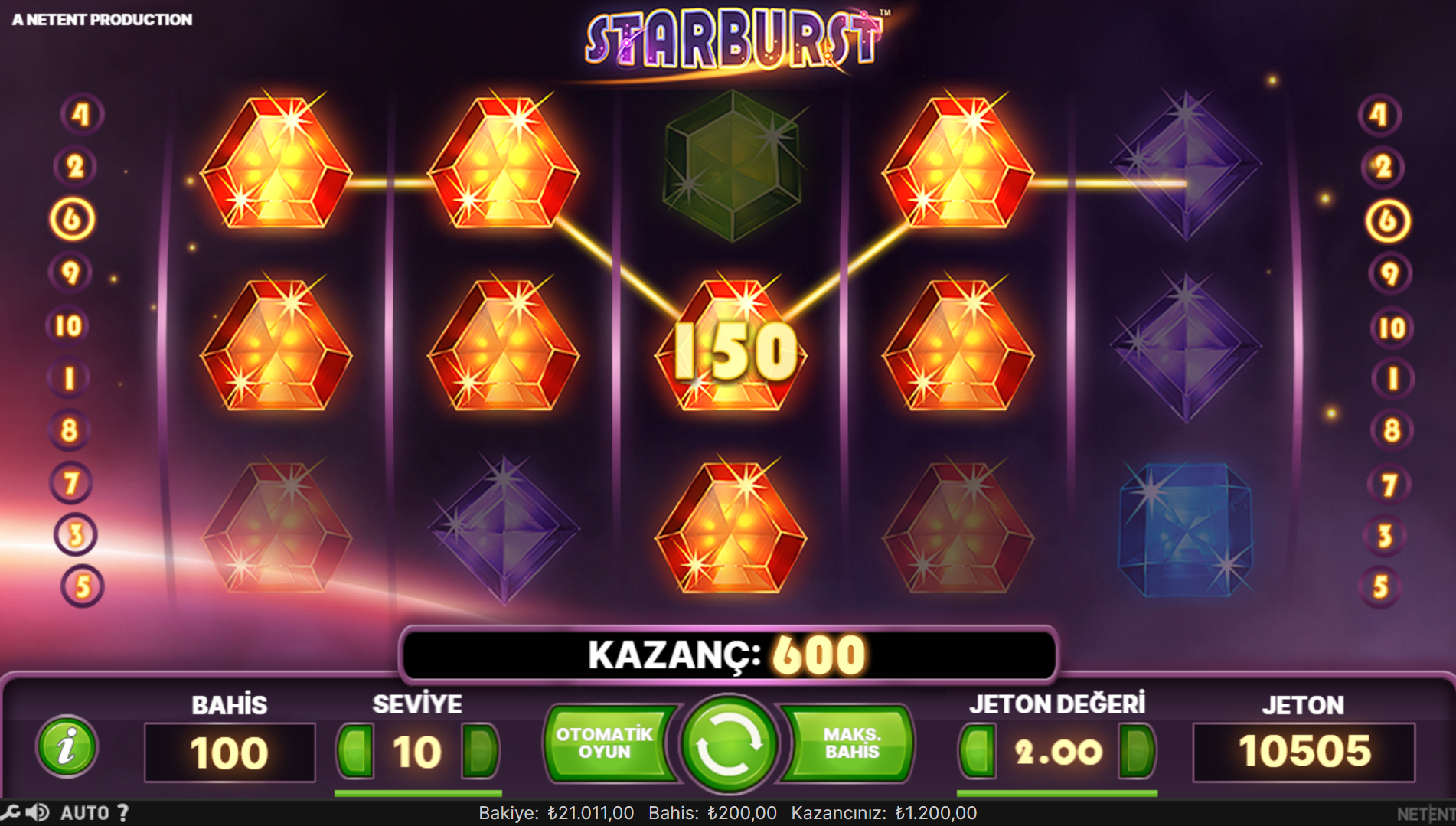 Starburst Xxxtreme Slot Oyunu Bedava Oyna