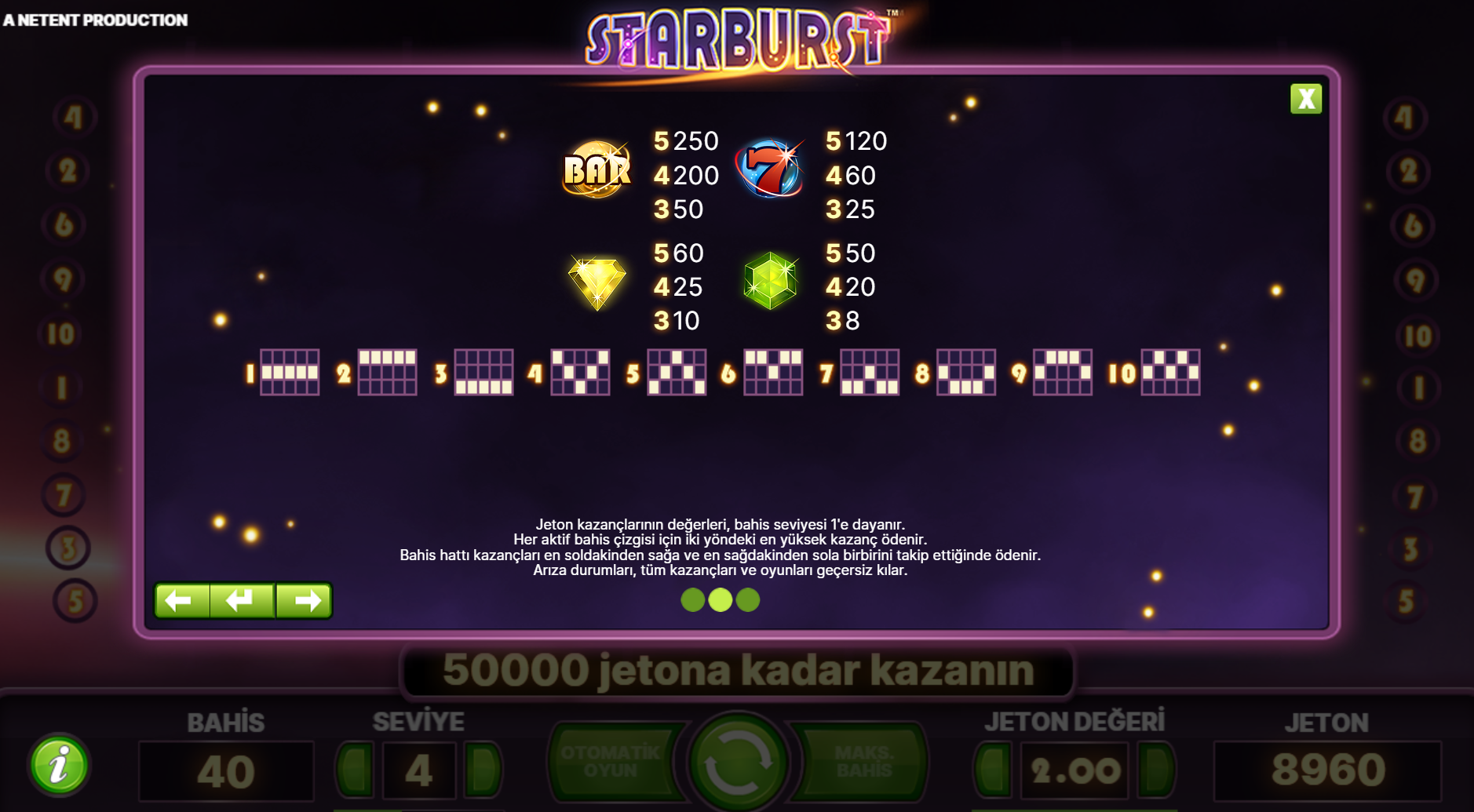 Starburst Oynanan Sitede Kayıp Bonusu Nedir?