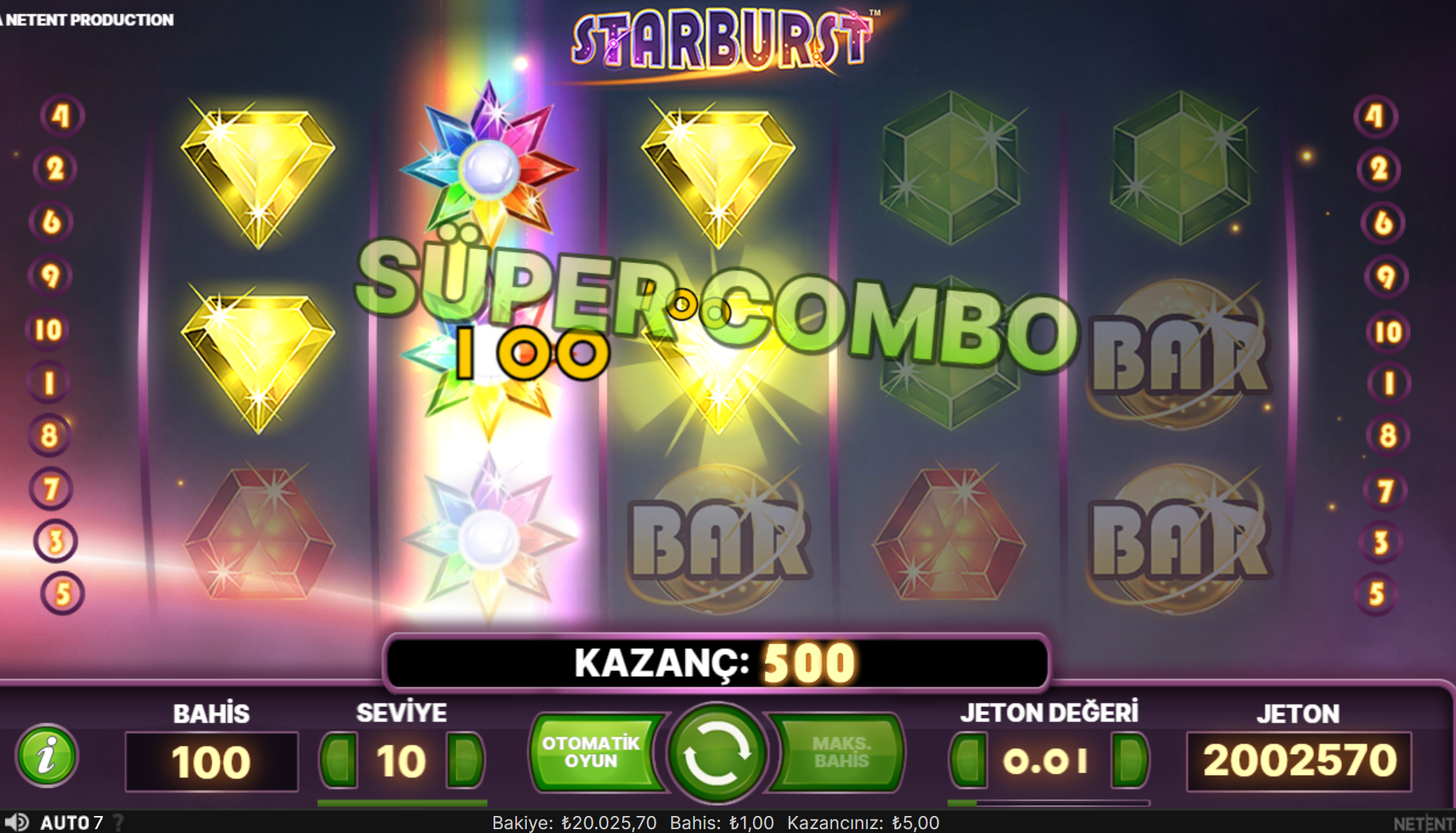 Starburst Spin Nedir?