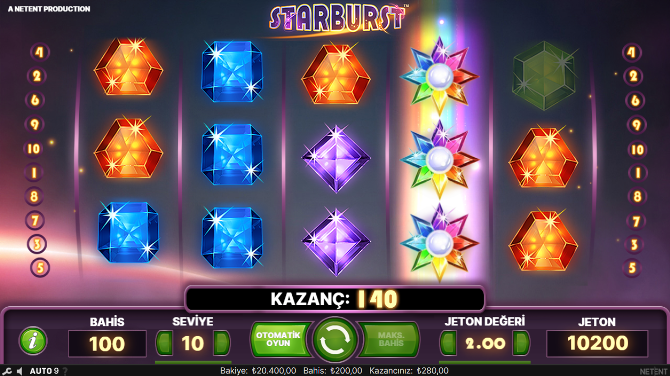 Starburst Güvenle Oynanabilecek Online Bahis Siteleri