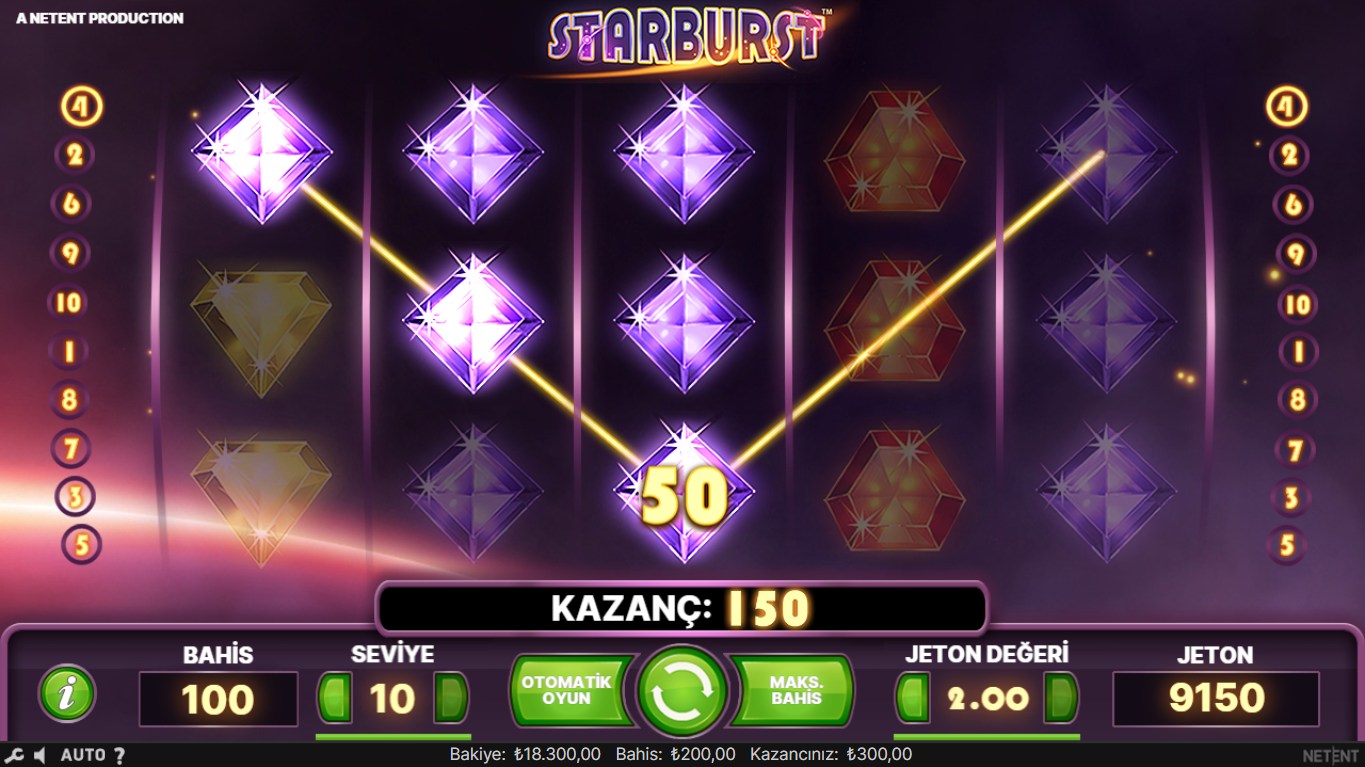 Starburst Slot Oyunu Nedir?