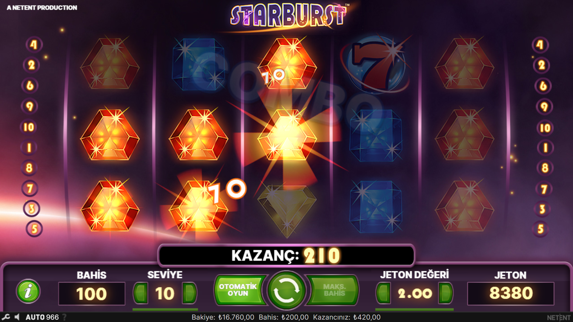 Starburst Slot Oyunu Oynatan Güvenilir Siteler