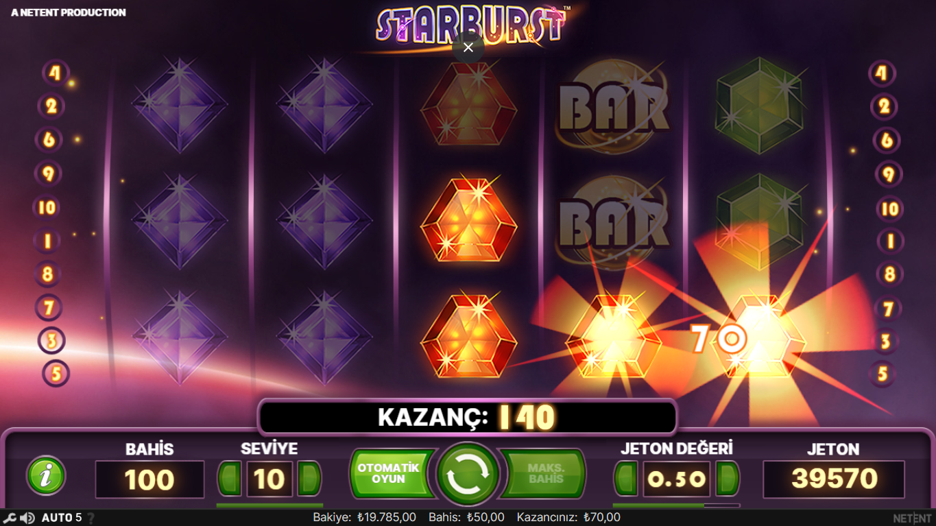 Starburst Slot Oyunundan Ne Kadar Para Kazanırım?