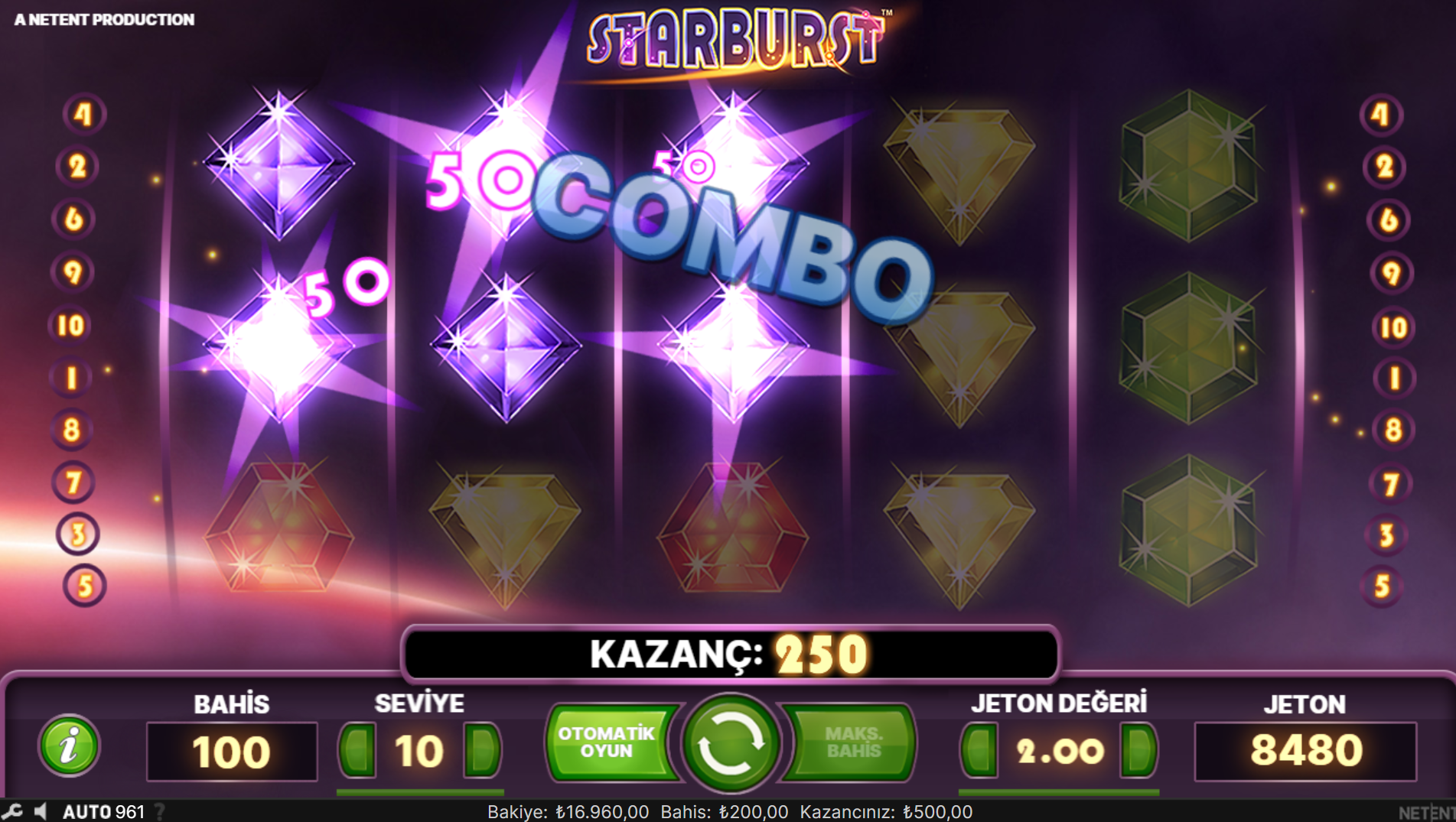 Starburst Demo Sürümü Hakkında Bilgiler